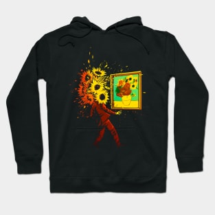 Van Gogh's Sunflowers Hoodie